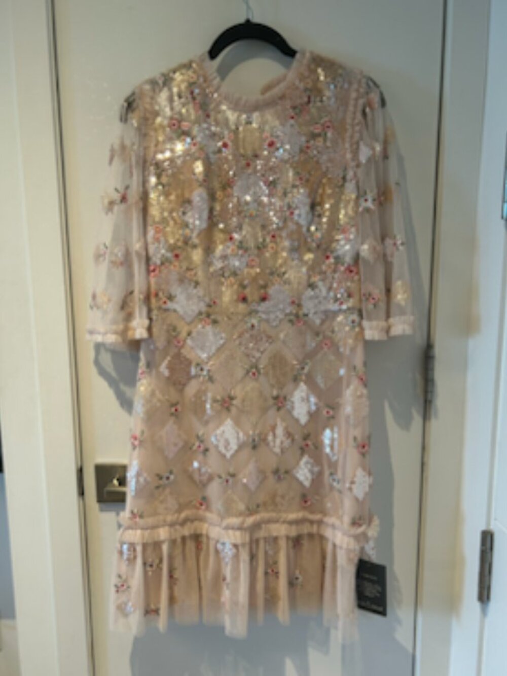 Needle and Thread Rosalie Sequin Mini Dress